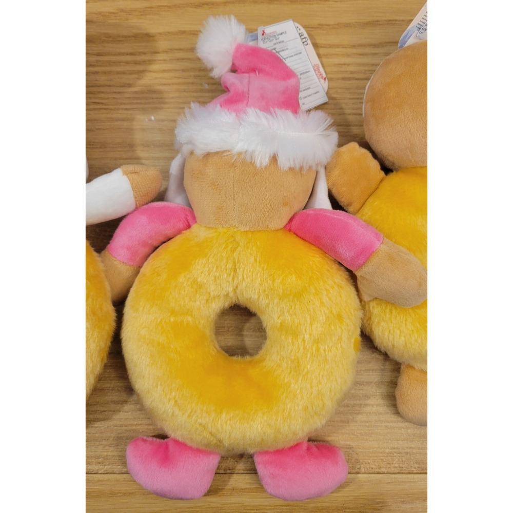 TJX All For Paws Holiday Donut Dog Toys Pre-Production Samples XM21060-62 Set 3 - Picture 7 of 8